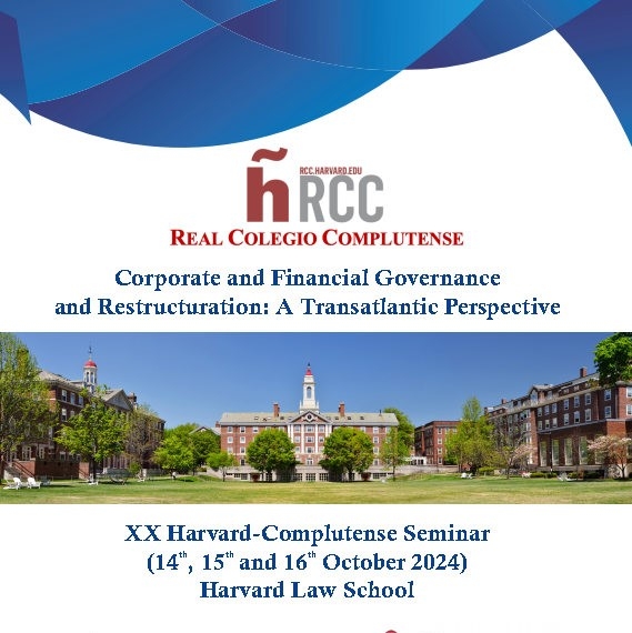 XX Harvard-Complutense Seminar (14th- 16th October 2024)